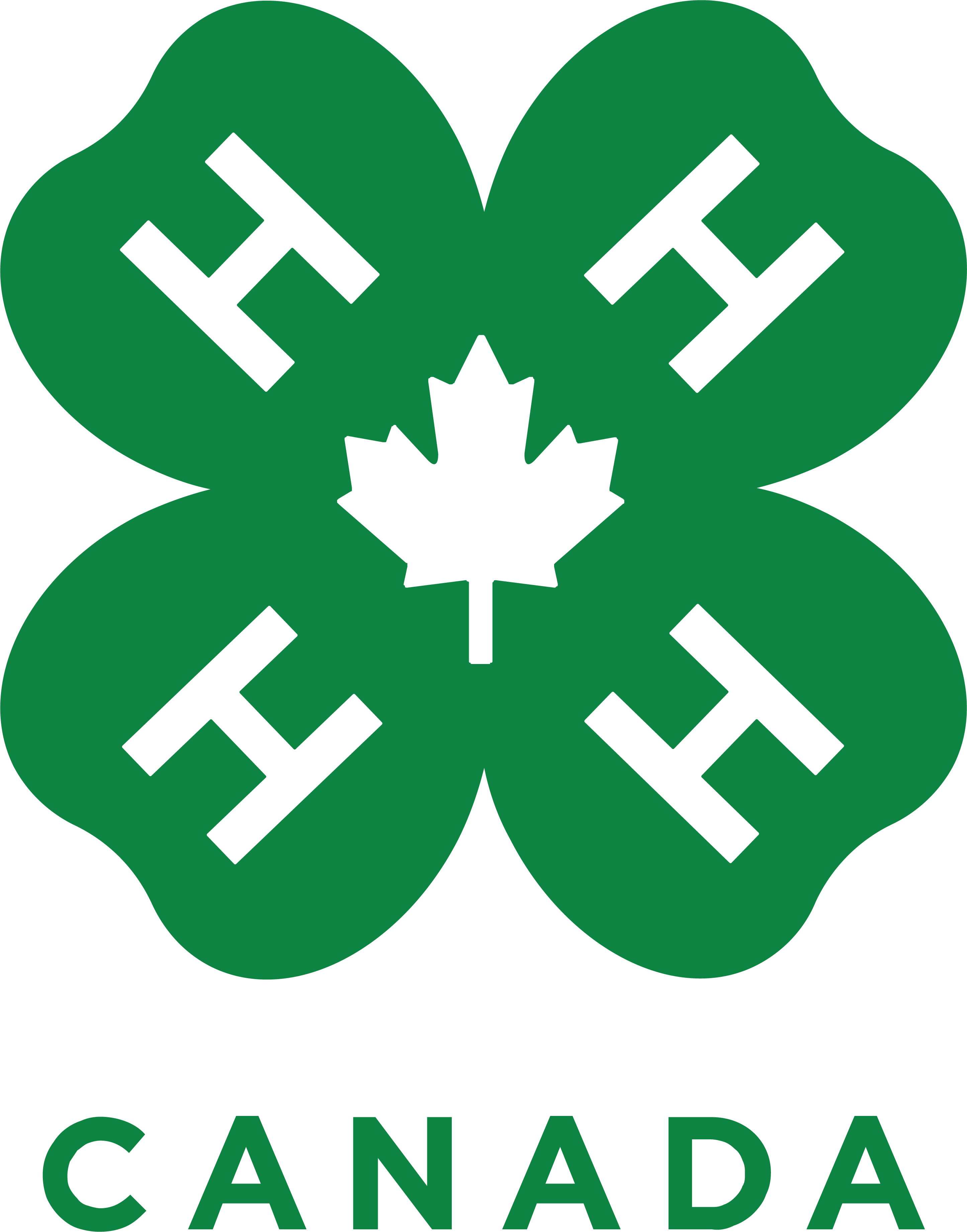 Logo des 4-H du Canada
